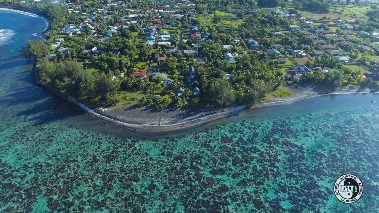 *** Guest house Manomano Lodge Papara French Polynesia